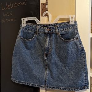 Denim skirt